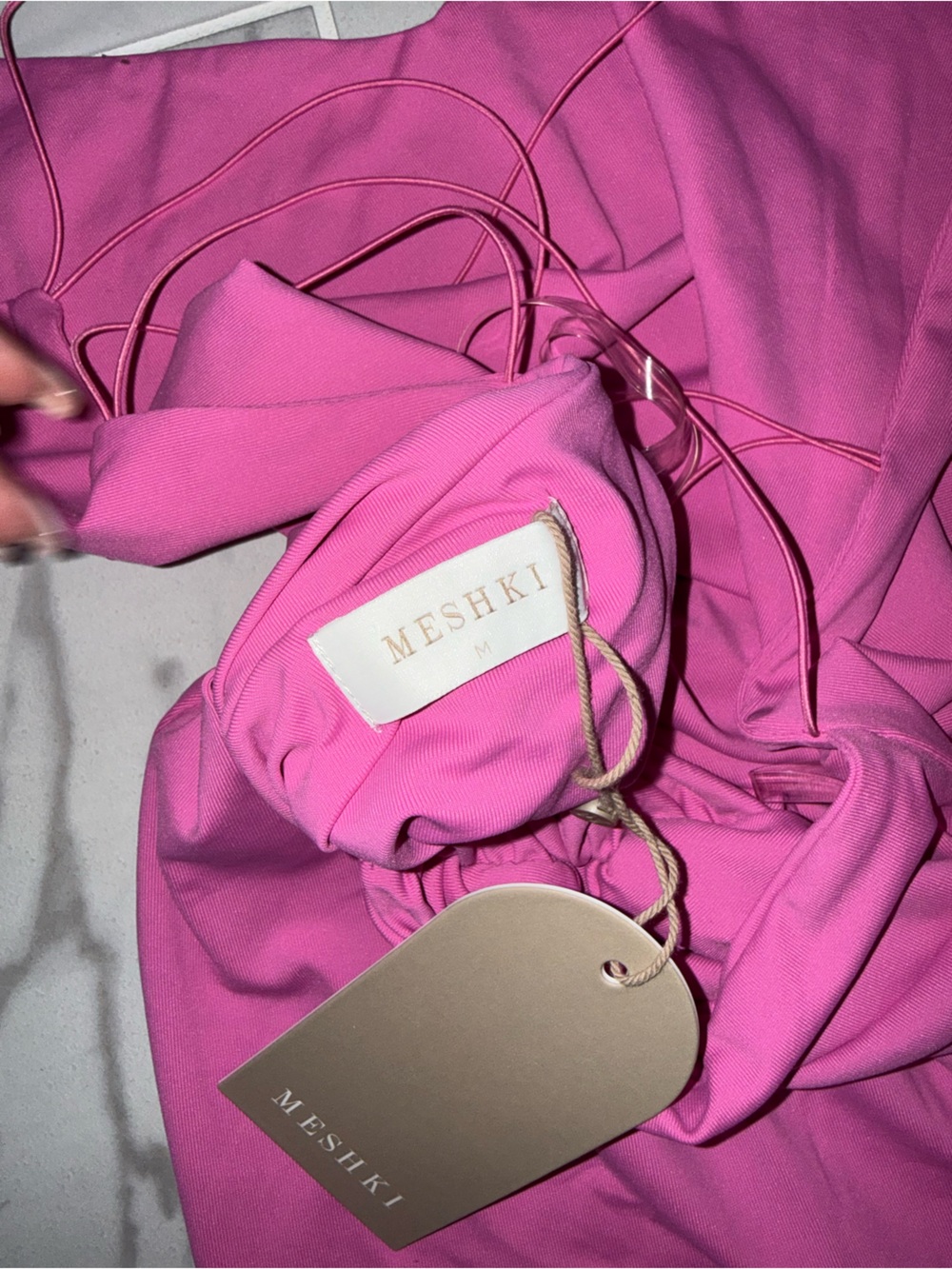 Meshki Pink Sabine Backless Maxi Dress - Picture 5 of 6